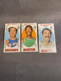 3 Card Lot of 1969-70 Topps Vintage Basketball Cards from Huge Estate Collection