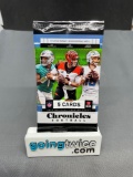 Factory Sealed 2020 Panini CHRONICLES Football 5 Card Pack - Black PRIZM?