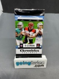 Factory Sealed 2020 Panini CHRONICLES Football 5 Card Pack - Black PRIZM?