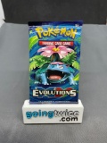 Factory Sealed Pokemon XY EVOLUTIONS 10 Card Booster Pack - Mega CHARIZARD EX?