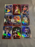 9 Count Lot of REFRACTORS with ROOKIES & STARS from HUGE Collection!