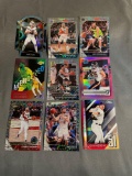 9 Count Lot of REFRACTORS with ROOKIES & STARS from HUGE Collection!