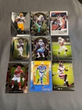 9 Count Lot of FOOTBALL ROOKIE Cards - Hottest Sets!