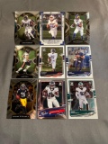 9 Count Lot of FOOTBALL ROOKIE Cards - Hottest Sets!