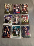 9 Count Lot of FOOTBALL ROOKIE Cards - Hottest Sets!