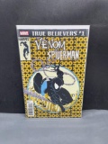2018 Marvel Comics VENOM VS SPIDER-MAN #1 True Believers Gold Variant Modern Age Comic Book
