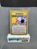 1998 Pokemon Gym Heroes KOGA'S NINJA TRICK Vintage BANNED SWASTIKA Trading Card