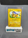 2002 Pokemon Expedition #124 PIKACHU Vintage Starter Trading Card