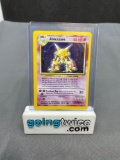 1999 Pokemon Base Set Unlimited #1 ALAKAZAM Holofoil Rare Trading Card