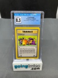 CGC Graded 2000 Pokemon Team Rocket 1st Edition #74 CHALLENGE Trading Card - NM-MT+ 8.5