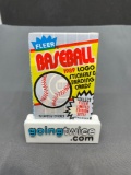 Factory Sealed 1989 FLEER BASEBALL Vintage 15 Card Trading Card Pack - Griffey RC? Ripken Error?