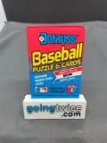 Factory Sealed 1989 DONRUSS BASEBALL 15 Card Vintage Trading Card Pack - Griffey Rookie?