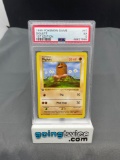 PSA Graded 1999 Pokemon Base Set 1st Edition Shadowless #47 DIGLETT Trading Card - EX 5