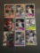 9 Card Lot of BASEBALL ROOKIE Sports Cards from Mostly Newer Sets - Future Stars and More!