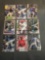 9 Card Lot of BASEBALL ROOKIE Sports Cards from Mostly Newer Sets - Future Stars and More!