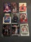 9 Card Lot of GIANNIS ANTETOKOUNMPO Milwaukee Bucks Basketball Trading Cards from Awesome Collection