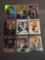 9 Card Lot of GIANNIS ANTETOKOUNMPO Milwaukee Bucks Basketball Trading Cards from Awesome Collection