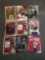 9 Card Lot of TOM BRADY New England Patriots Tampa Bay Buccaneers Football Trading Cards