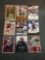 9 Card Lot of TOM BRADY New England Patriots Tampa Bay Buccaneers Football Trading Cards