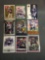 9 Card Lot of TOM BRADY New England Patriots Tampa Bay Buccaneers Football Trading Cards