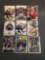 9 Card Lot of TOM BRADY New England Patriots Tampa Bay Buccaneers Football Trading Cards