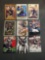 9 Card Lot of TOM BRADY New England Patriots Tampa Bay Buccaneers Football Trading Cards