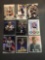 9 Card Lot of TOM BRADY New England Patriots Tampa Bay Buccaneers Football Trading Cards