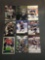 9 Card Lot of TOM BRADY New England Patriots Tampa Bay Buccaneers Football Trading Cards