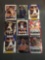 9 Card Lot of STEPHEN CURRY Golden State Warriors Basketball Trading Cards from Awesome Collection