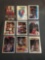 9 Card Lot of MICHAEL JORDAN Chicago Bulls Basketball Trading Cards from Awesome Collection