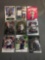 9 Card Lot of RUSSELL WILSON Seattle Seahawks Football Trading Cards from Awesome Collection
