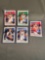 5 Count Lot of BASKETBALL ROOKIE CARDS - HOT Sets!