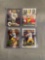 4 Count Lot of AARON RODGERS Football Cards - Hot Sets!