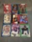 9 Card Lot of Mixed Sports SERIAL NUMBERED Cards with Stars and Rookies