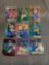 9 Card Lot of PRIZMS and REFRACTORS with Rookies & Stars from Epic Collection