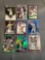 9 Card Lot of SERIAL NUMBERED Sports Cards with Stars & Rookies from Epic Collection