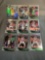 9 Card Lot of BASKETBALL ROOKIE Sports Cards from Mostly Newer Sets - Future Stars and More!