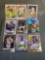 9 Card Lot of BASEBALL ROOKIE Sports Cards from Mostly Newer Sets - Future Stars and More!