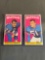 2 Card Lot of 1965 Topps Football Tallboy Vintage Trading Cards from Awesome Collection