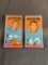 2 Card Lot of 1965 Topps Football Tallboy Vintage Trading Cards from Awesome Collection