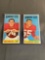 2 Card Lot of 1965 Topps Football Tallboy Vintage Trading Cards from Awesome Collection