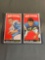 2 Card Lot of 1965 Topps Football Tallboy Vintage Trading Cards from Awesome Collection