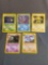 5 Card Lot of Pokemon Black Star Rares from Consignor Collection