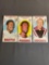 3 Card Lot of Vintage 1965 Topps Basketball Tallboy Trading Cards