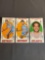 3 Card Lot of Vintage 1965 Topps Basketball Tallboy Trading Cards