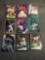 9 Card Lot of SERIAL NUMBERED Sports Cards with Stars & Rookies from Epic Collection