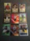 9 Card Lot of SERIAL NUMBERED Sports Cards with Stars & Rookies from Epic Collection