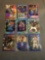 9 Card Lot of PRIZMS and REFRACTORS with Rookies & Stars from Epic Collection