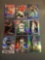 9 Card Lot of PRIZMS and REFRACTORS with Rookies & Stars from Epic Collection