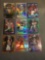 9 Card Lot of PRIZMS and REFRACTORS with Rookies & Stars from Epic Collection